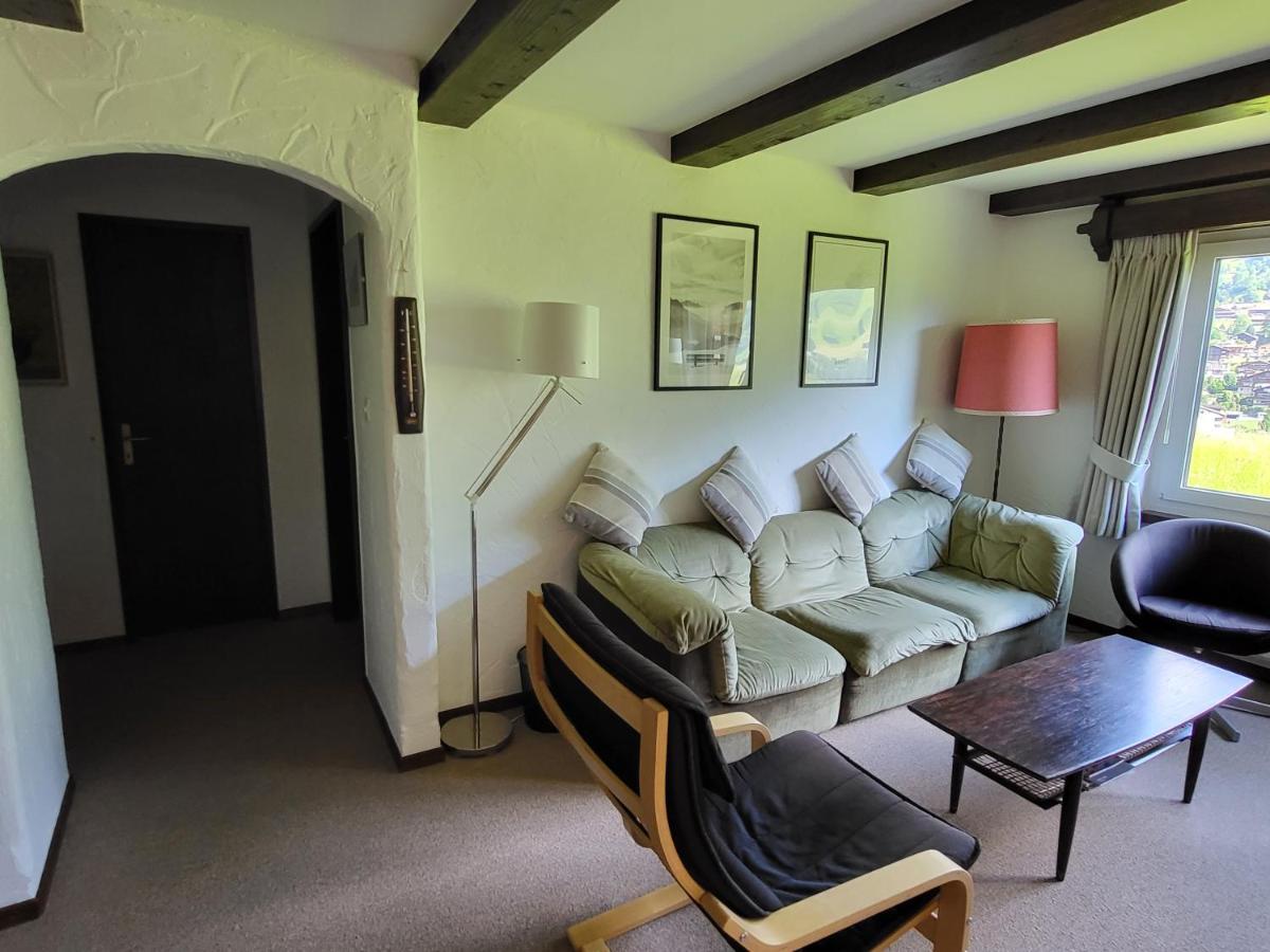 Appartement In Hus Signal Met Prachtig Uitzicht Op De Bergen Klosters-Serneus Exterior foto