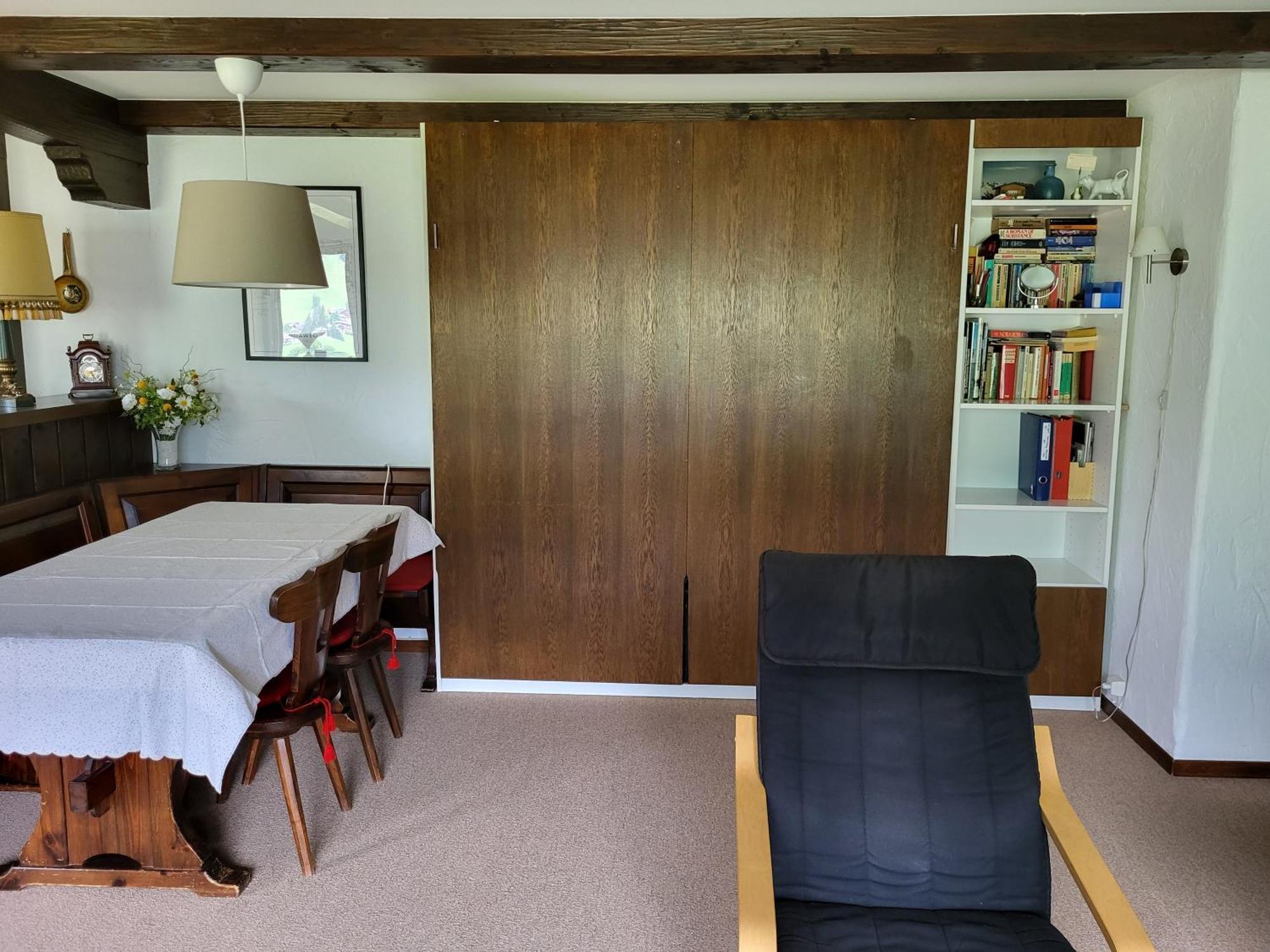 Appartement In Hus Signal Met Prachtig Uitzicht Op De Bergen Klosters-Serneus Exterior foto
